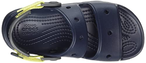 Crocs All Terrain Clog - Kids Navy/Red Shoe Deals Outlet