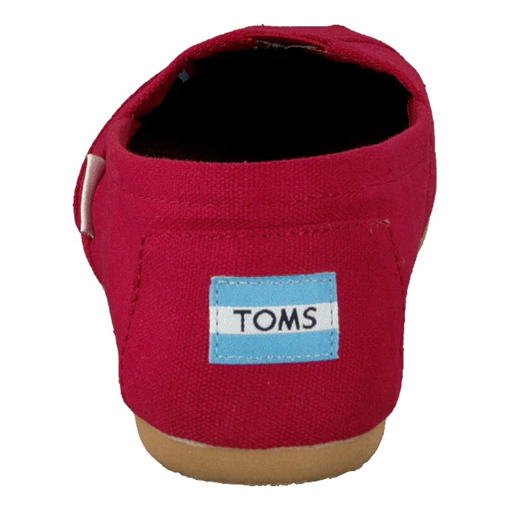 TOMS Alpargata ESP - Women's Red Canvas Shoe Deals Outlet