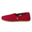 TOMS Alpargata ESP - Women's Red Canvas Shoe Deals Outlet
