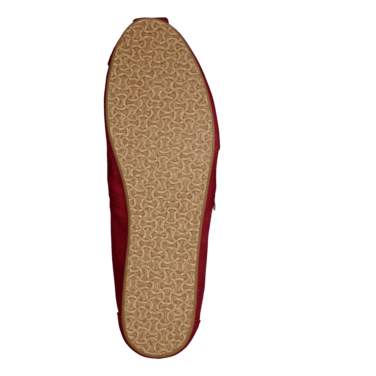 TOMS Alpargata ESP - Women's Red Canvas Shoe Deals Outlet