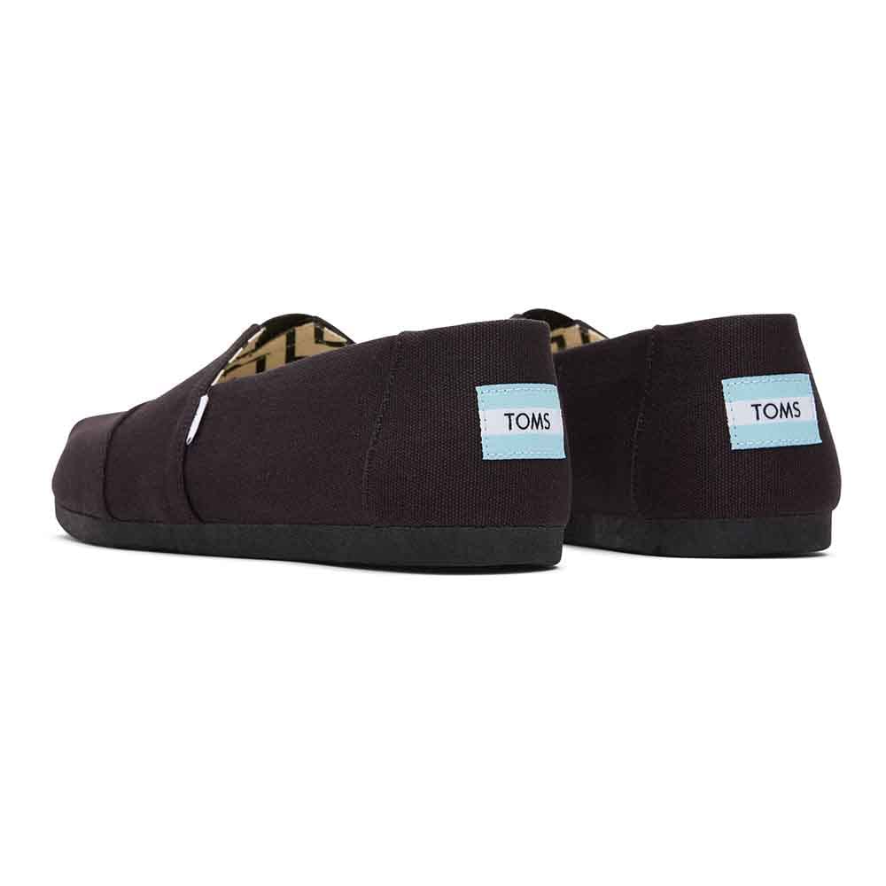 TOMS Alpargata - Men's Black/Black Canvas Shoe Deals Outlet