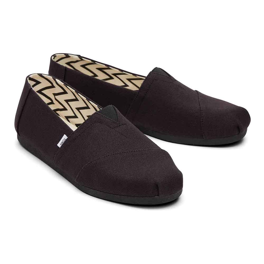 TOMS Alpargata - Men's Black/Black Canvas Shoe Deals Outlet