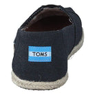 TOMS Alpargata Rope Sole Espadrille - Women's Black Washed Canvas Rope Sole/Canvas Shoe Deals Outlet