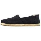 TOMS Alpargata Rope Sole Espadrille - Women's Black Shoe Deals Outlet
