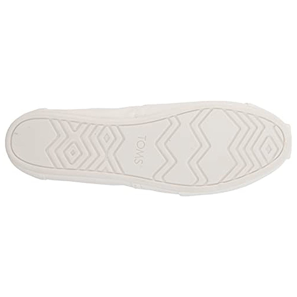 TOMS Alpargata - Women's White Canvas Shoe Deals Outlet