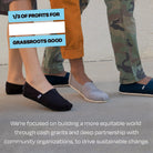 TOMS Alpargata - Women's Navy Canvas Shoe Deals Outlet