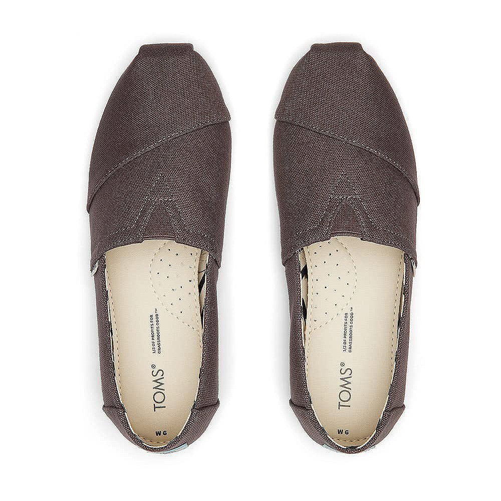 TOMS Alpargata - Women's Grey Shoe Deals Outlet