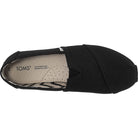 TOMS Alpargata - Women's Black Canvas Shoe Deals Outlet