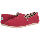 TOMS Alpargata - Women's Red Canvas Shoe Deals Outlet