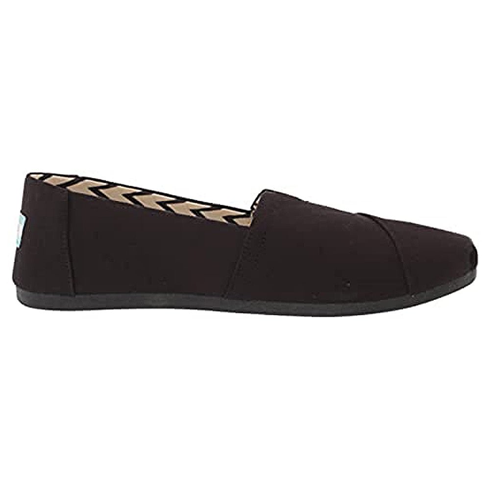TOMS Alpargata - Women's Black/Black Canvas Shoe Deals Outlet
