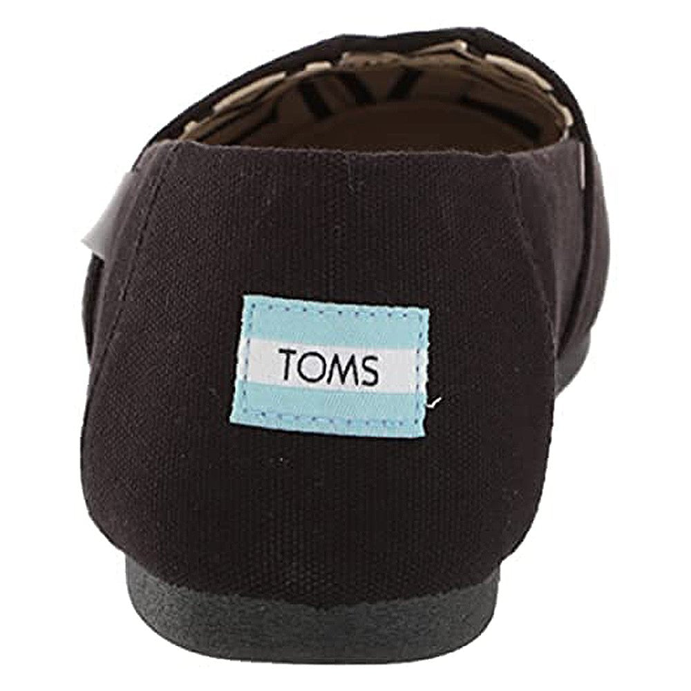 TOMS Alpargata - Women's Black/Black Canvas Shoe Deals Outlet