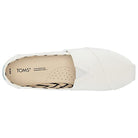 TOMS Alpargata - Women's White Canvas Shoe Deals Outlet