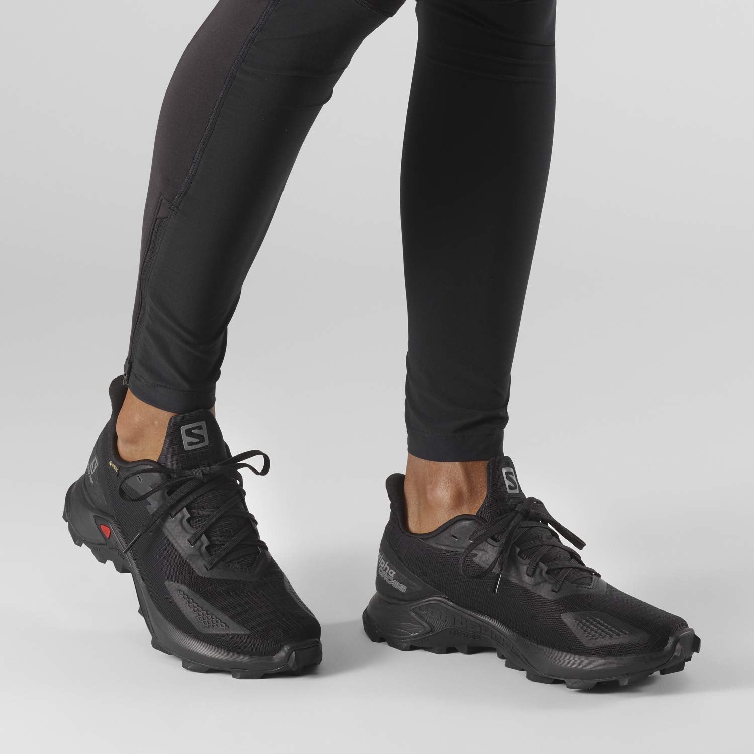 Salomon Alphacross Blast GTX - Women's Black/Black Shoe Deals Outlet