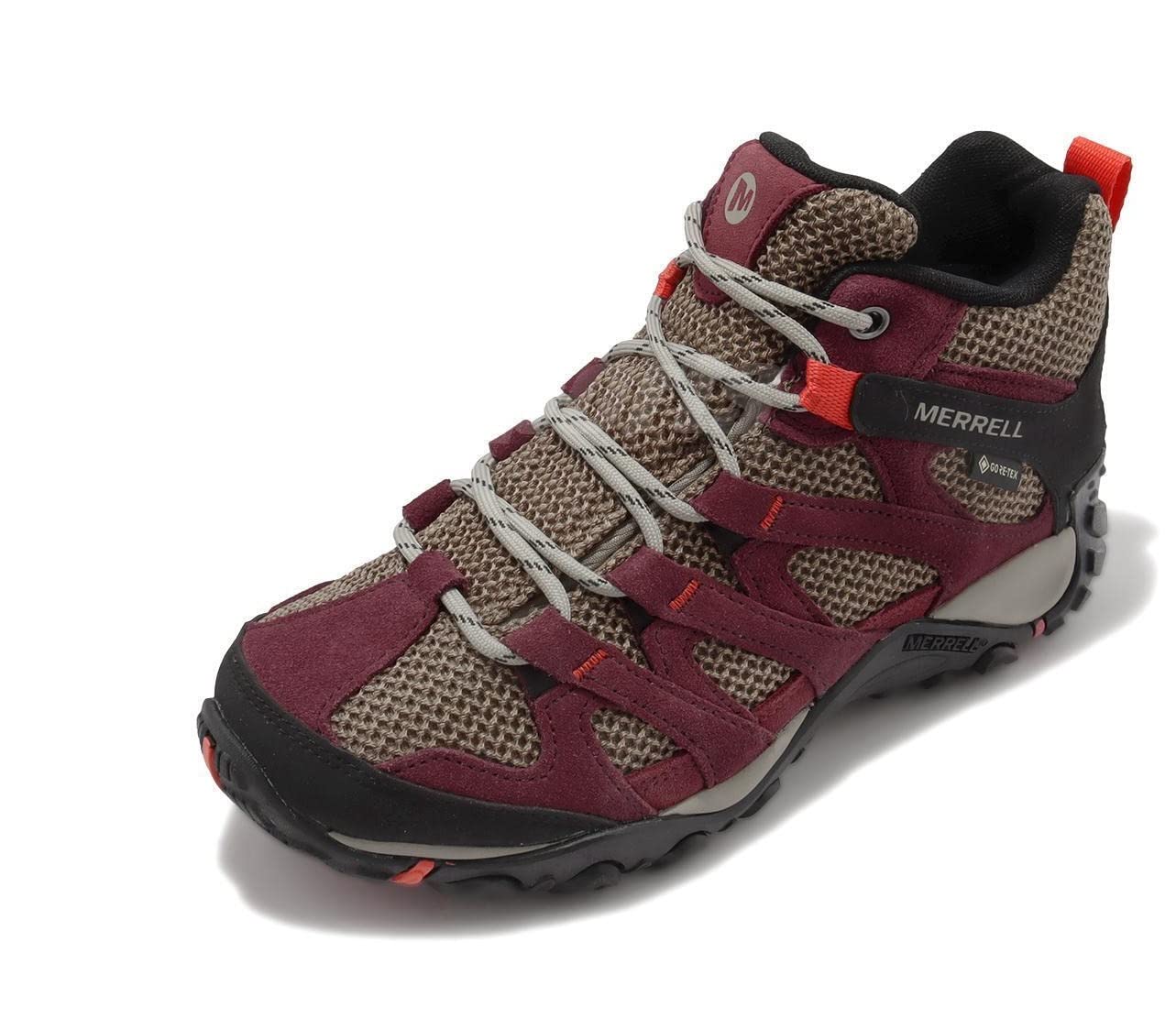 Merrell Alverstone Mid Gore - Tex - Women's Cabernet Shoe Deals Outlet