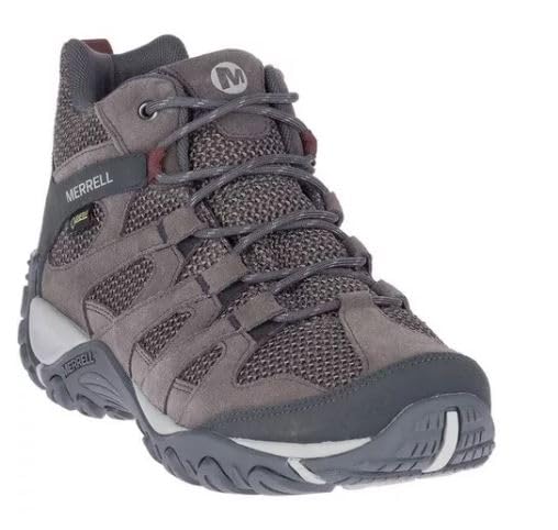 Merrell Alverstone Mid Waterproof - Men's Granite Shoe Deals Outlet