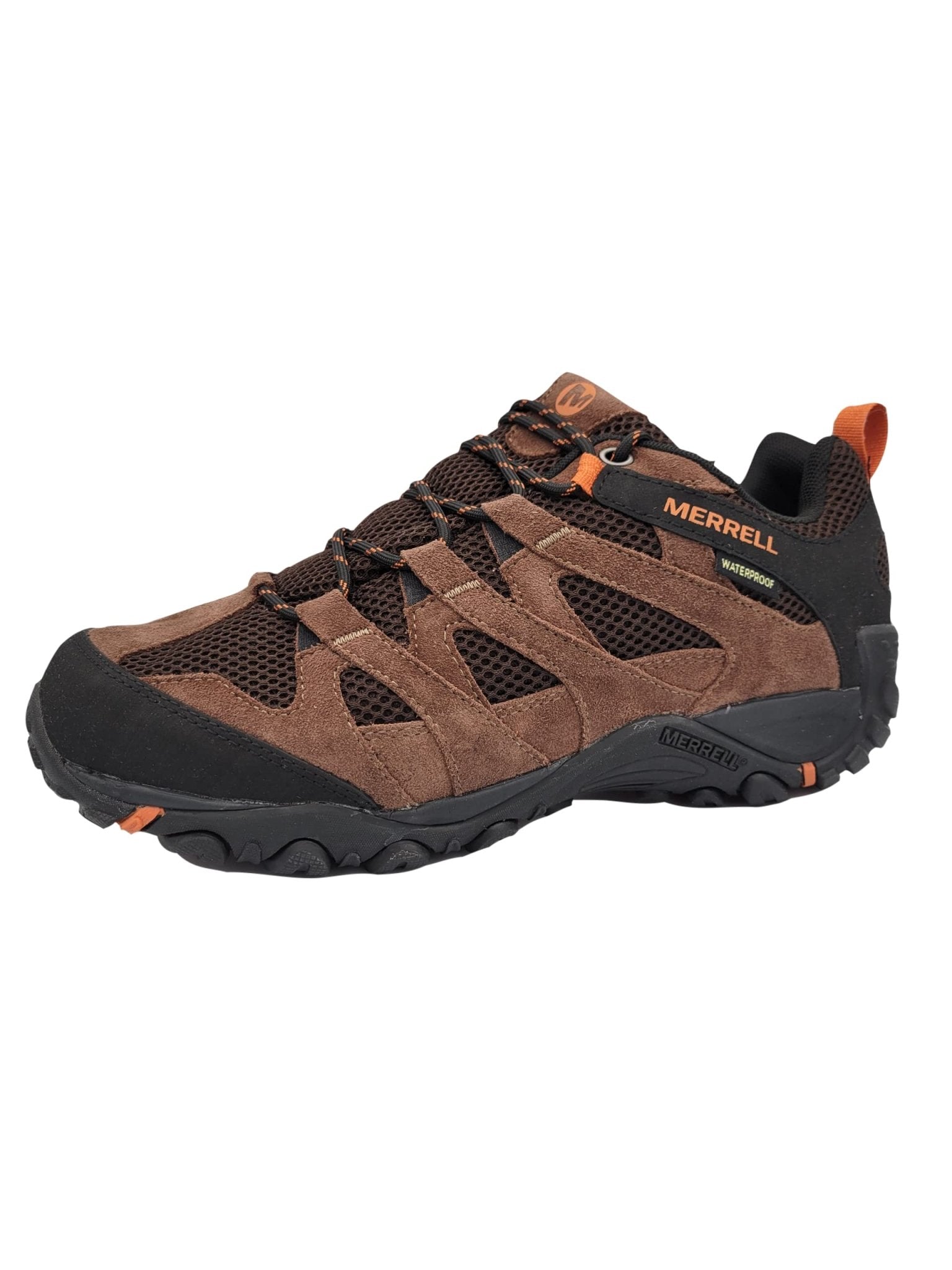 Merrell Alverstone Waterproof - Men's Earth/Black Shoe Deals Outlet