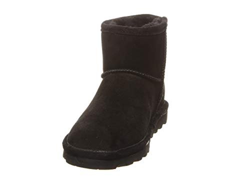 BEARPAW Alyssa Boots - Women's Black Shoe Deals Outlet