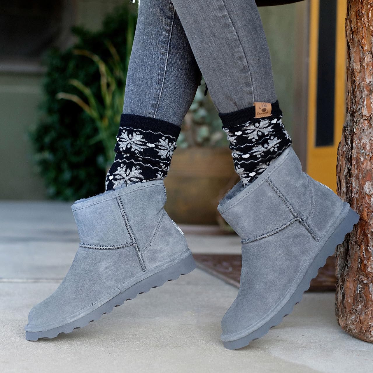 BEARPAW Alyssa - Women's Mushroom Shoe Deals Outlet