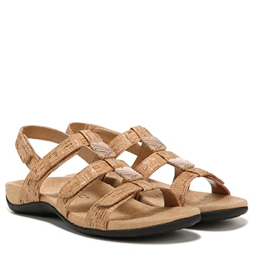 VIONIC Amber - Women's Gold Cork Shoe Deals Outlet