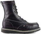 Thorogood American Heritage Midnight Seres Safety Moc Toe 8 inch - Men's Black (Midnight Series) Shoe Deals Outlet