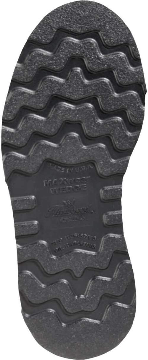 Thorogood American Heritage Midnight Seres Safety Moc Toe 8 inch - Men's Black (Midnight Series) Shoe Deals Outlet