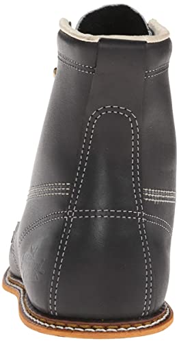 Thorogood American Heritage Moc Toe Maxwear Wedge 6 inch - Men's Black Shoe Deals Outlet