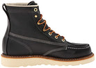 Thorogood American Heritage Moc Toe Maxwear Wedge 6 inch - Men's Black Shoe Deals Outlet