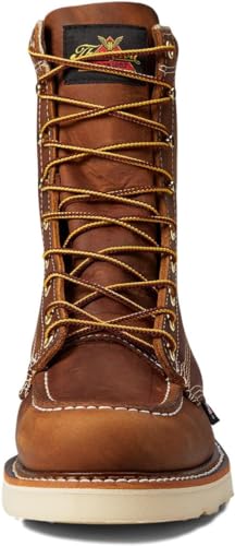 Thorogood American Heritage Moc Toe Maxwear Wedge Trail 8 inch - Men's Trail Crazyhorse Shoe Deals Outlet