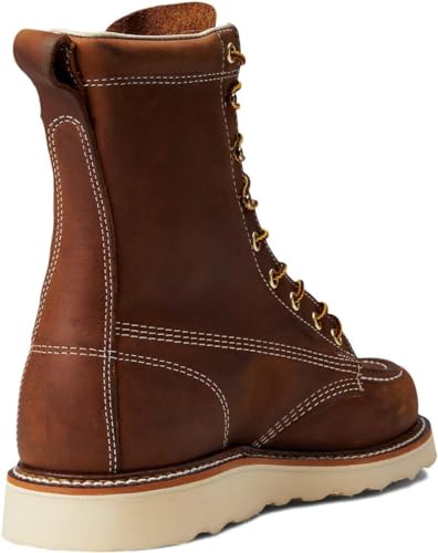 Thorogood American Heritage Moc Toe Maxwear Wedge Trail 8 inch - Men's Trail Crazyhorse Shoe Deals Outlet