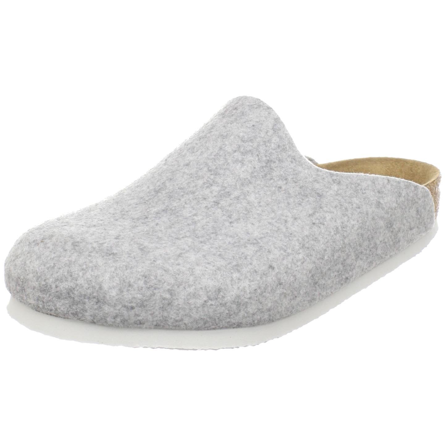 Birkenstock Amsterdam Vegan - Unisex Light Grey Shoe Deals Outlet