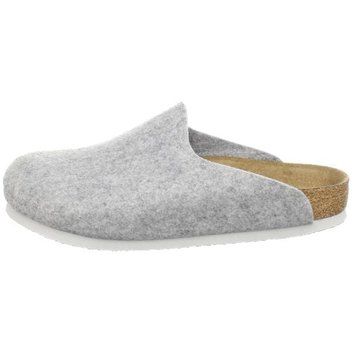 Birkenstock Amsterdam Vegan - Unisex Light Grey Shoe Deals Outlet