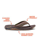 Reef Anchor - Men's Brown Shoe Deals Outlet