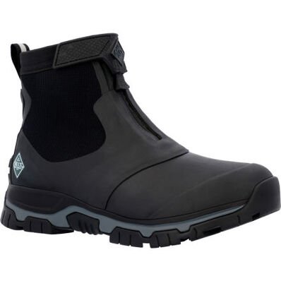 The Original Muck Boot Company Apex Mid Zip - Men's Black/Dark Shadow Shoe Deals Outlet