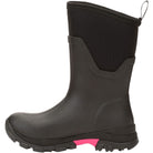 The Original Muck Boot Company Arctic Ice Mid Agat - Women's Black/Hot Pink Shoe Deals Outlet