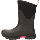The Original Muck Boot Company Arctic Ice Mid Agat - Women's Black/Hot Pink Shoe Deals Outlet