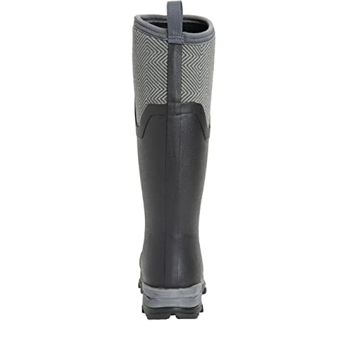 The Original Muck Boot Company Arctic Ice Tall Agat - Women's Black/Grey Geometric Shoe Deals Outlet