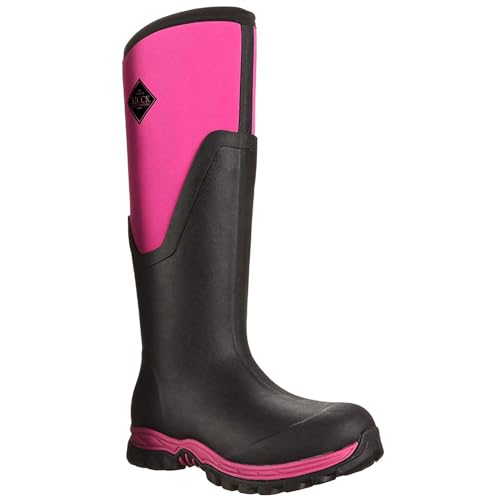 The Original Muck Boot Company Arctic Sport ll Tall - Women's Black/Pink Shoe Deals Outlet