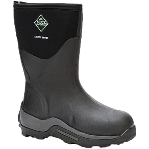 The Original Muck Boot Company Arctic Sport Mid - Men's Black Shoe Deals Outlet