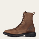 Ariat Cascade 8" Wide Square Toe Work Boot Alamo Brown 10.5 D 884849573952 Shoe Deals Outlet