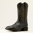 Ariat Sport Western Wide Square Toe Cowboy Boot Black Deertan 11.5 D 884849930106 Shoe Deals Outlet