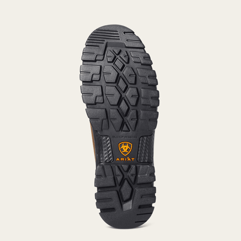 Ariat Treadfast 6" Steel Toe Work Boot Distressed Brown 10.5 D 192904577969 Shoe Deals Outlet