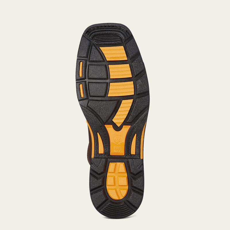 Ariat WorkHog Wide Square Toe Dark Earth 11 D 884849108185 Shoe Deals Outlet