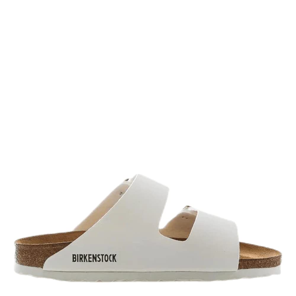 Birkenstock Arizona Birko - Flor Patent - Unisex White Shoe Deals Outlet