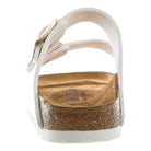 Birkenstock Arizona Birko - Flor Patent - Unisex White Shoe Deals Outlet
