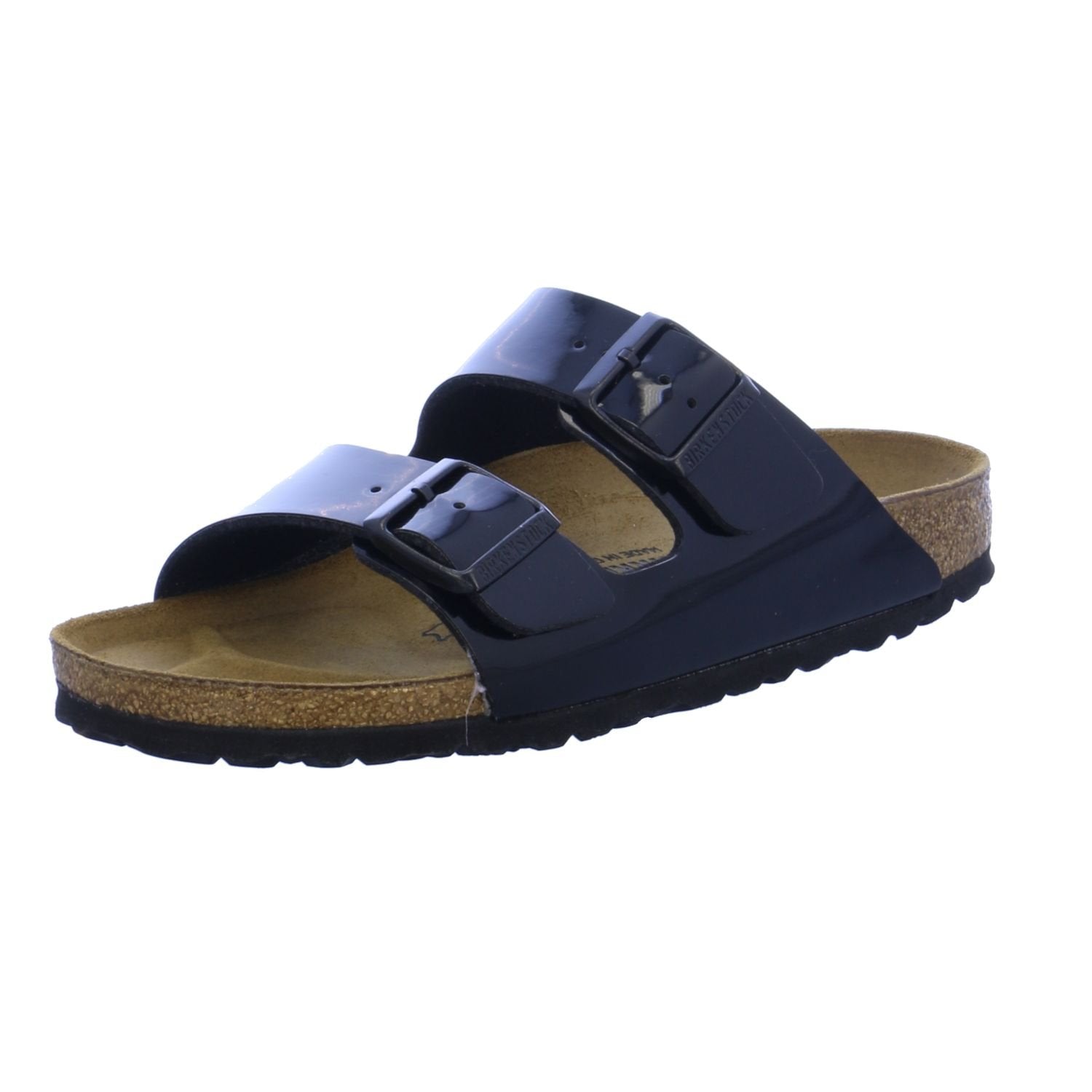 Birkenstock Arizona Birko - Flor Patent - Unisex Black Shoe Deals Outlet