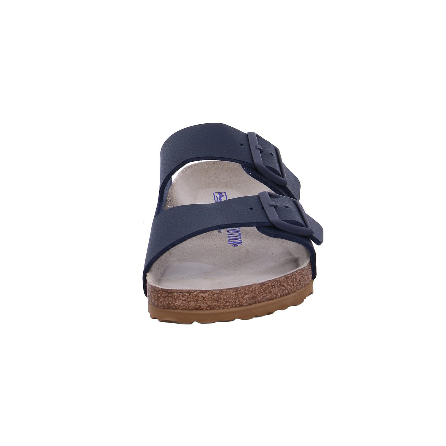 Birkenstock Arizona Birko - Flor Soft Footbed - Unisex Desert Soil Midnight Blue Shoe Deals Outlet