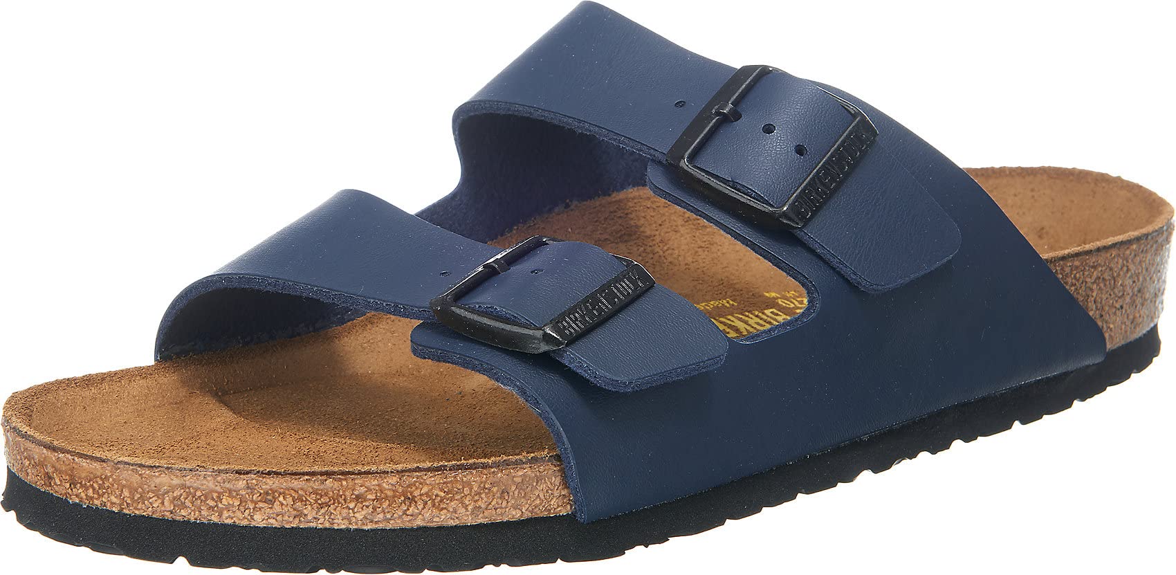 Birkenstock Arizona Birko - Flor Soft Footbed - Unisex Blue Shoe Deals Outlet