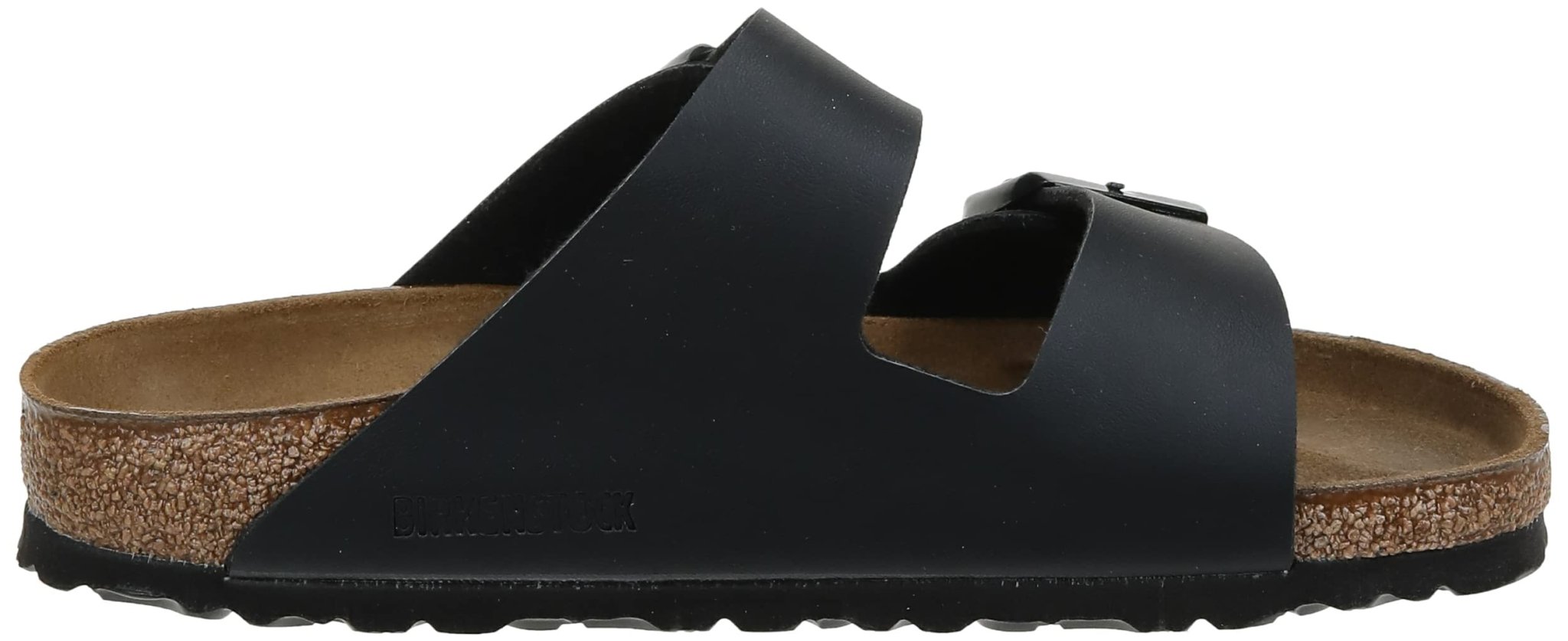 Birkenstock Arizona Birko - Flor Soft Footbed - Unisex Black Shoe Deals Outlet