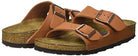 Birkenstock Arizona Birko - Flor Soft Footbed - Unisex Ginger Brown Shoe Deals Outlet