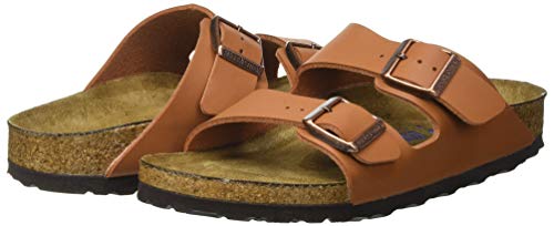 Birkenstock Arizona Birko - Flor Soft Footbed - Unisex Ginger Brown Shoe Deals Outlet